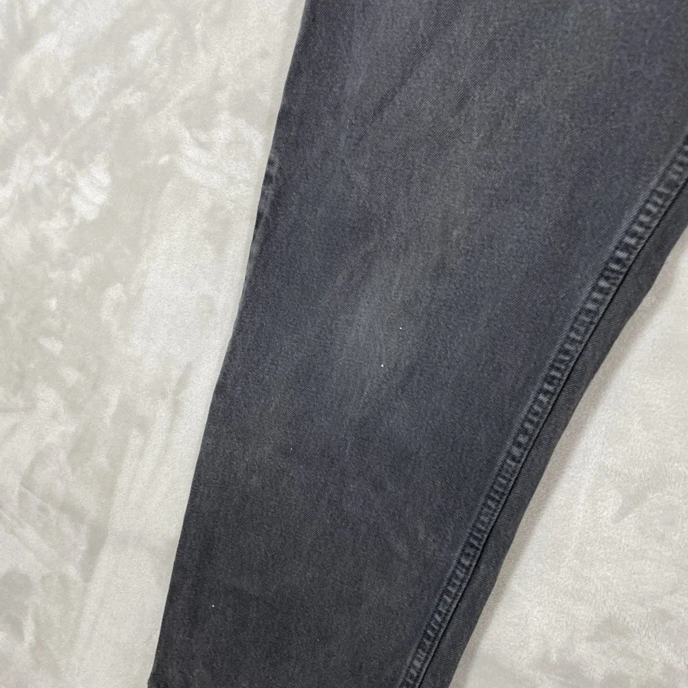 Vtg PRSN BLU Prison Blues Black Jeans Mens 36 (fit 35x27) Faded 90s USA Made